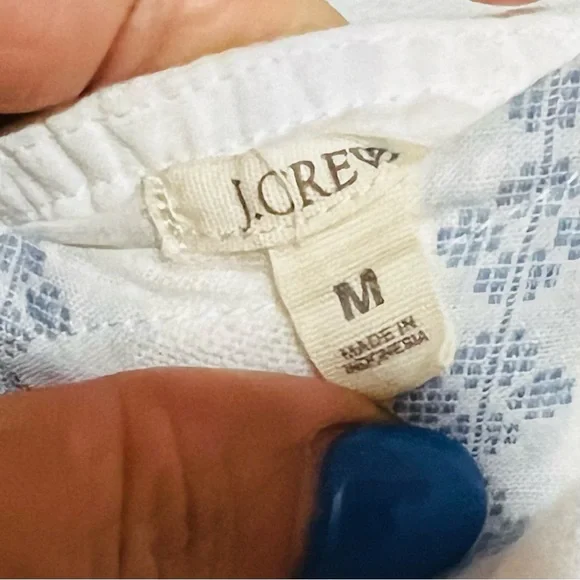 🪷❤️ EUC J. Crew fit & flare boho Cotton dress! Med stretch/adjustable straps - Picture 11 of 11